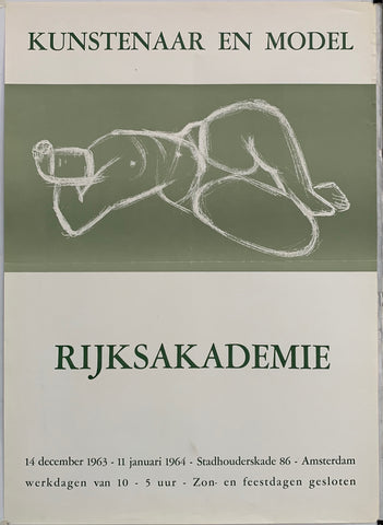 Link to  Kunstenaar en Model RijksakademieHolland, 1964  Product