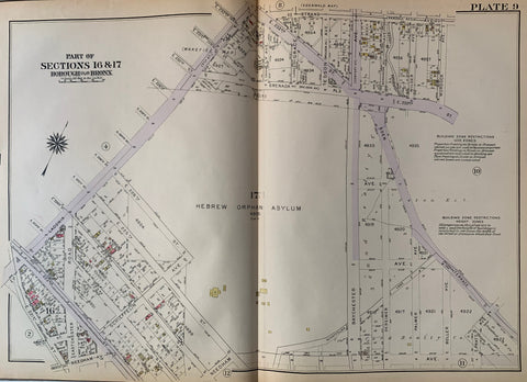 Link to Atlas of the City of New York Borough of the Bronx (Volume 3)New York City, 1927 Product