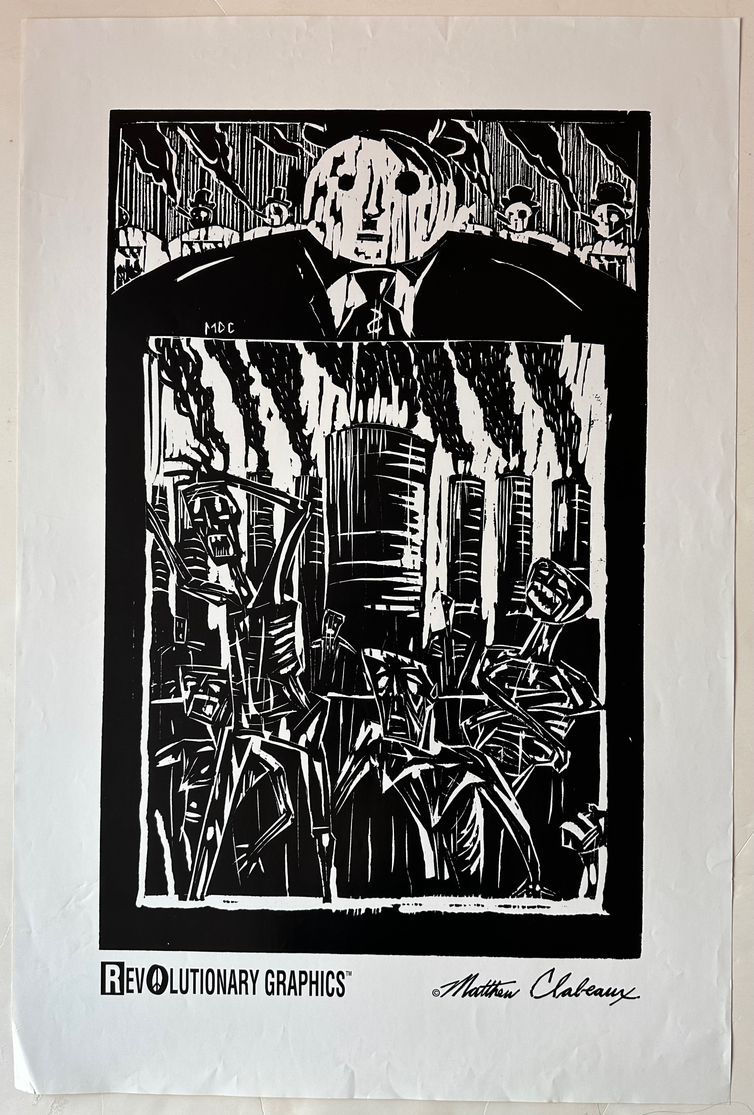 Revolutionary Graphics Matthew Clabueax Poster