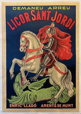 Link to  Licor Sant Jordi PosterSpain, c. 1920  Product