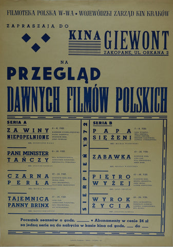 Link to  Dawnych Filmow PolskichFormer Polish FilmPOLAND  Product