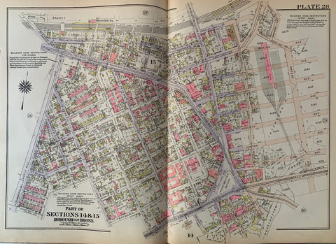 Link to Atlas of the City of New York Borough of the Bronx (Volume 3)New York City, 1927 Product
