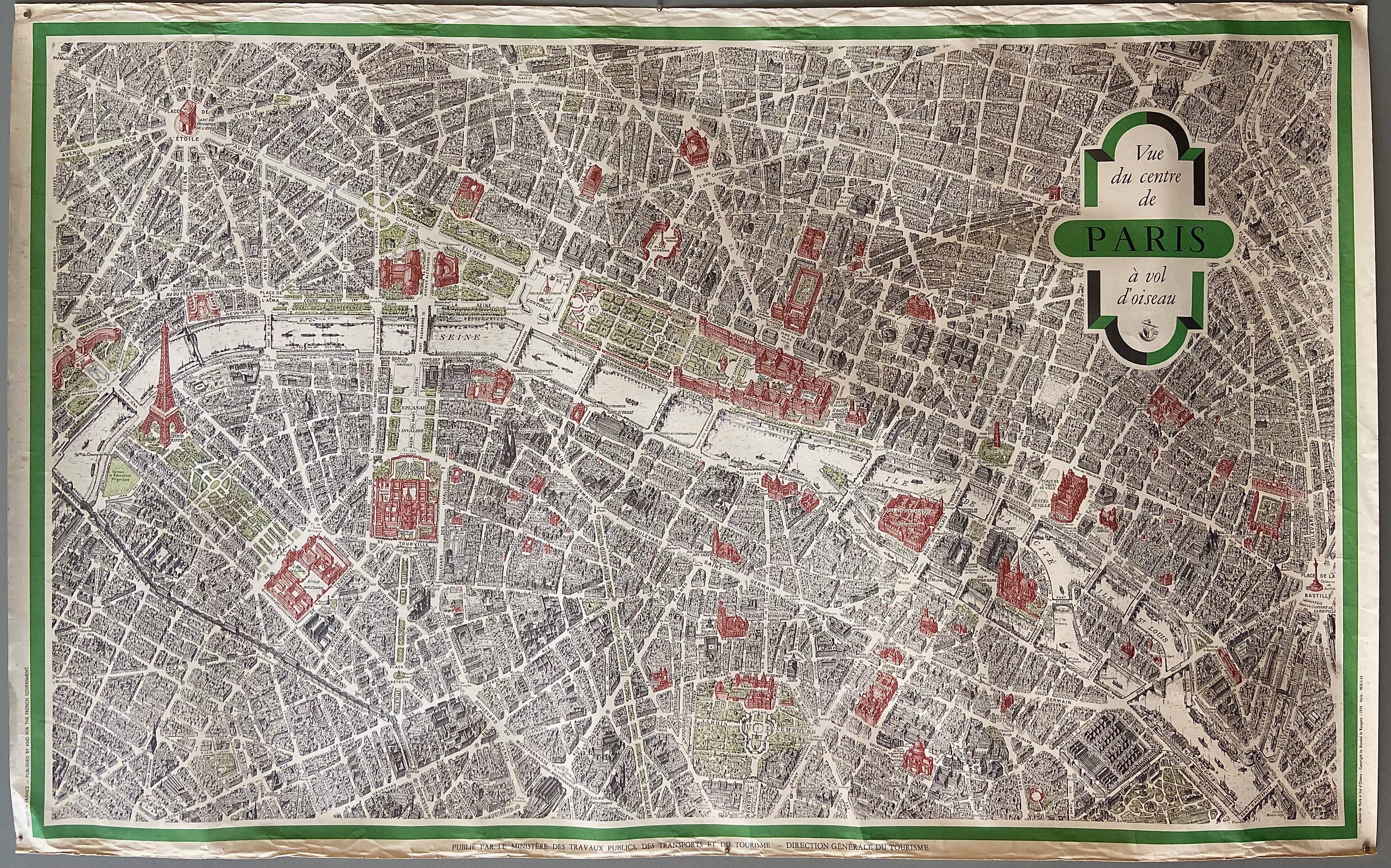 map of Paris