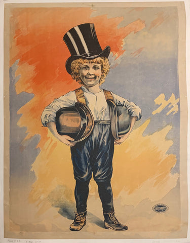 Link to  Boy with Hats PosterFrance, c. 1900  Product