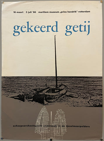 Link to  Gekeerd Getij PosterThe Netherlands, 1966  Product