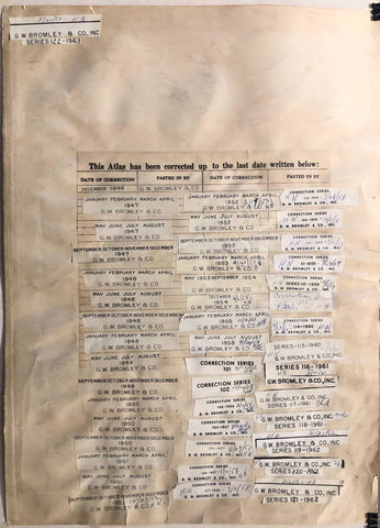 Link to  New York Atlas of Manhattan Correction Page1931-1963  Product