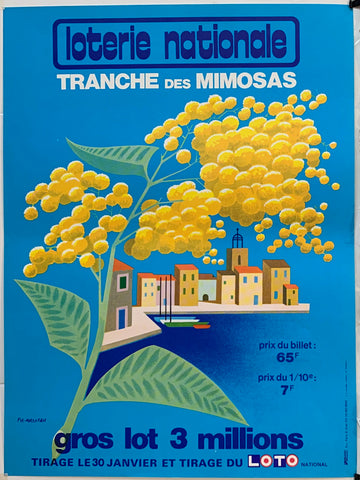 Link to  Loterie Nationale - "Tranche des Mimosas"France, C. 1975  Product