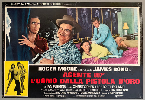Link to Agente 007: L'Uomo Dalla Pistola D'Oro Film PosterITALY FILM, 1974 Product