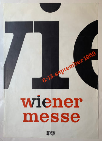 Link to  Wiener Messe 1959 PosterAustria, 1959  Product
