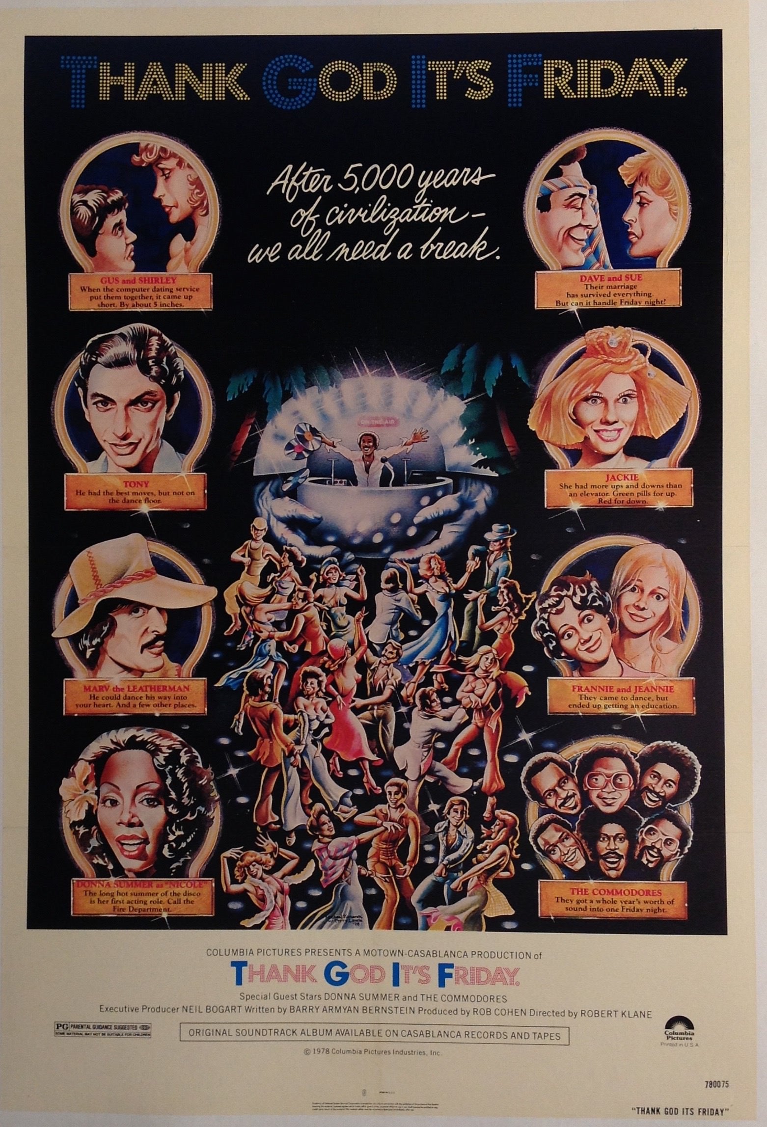 Thank God It's Friday Film Poster