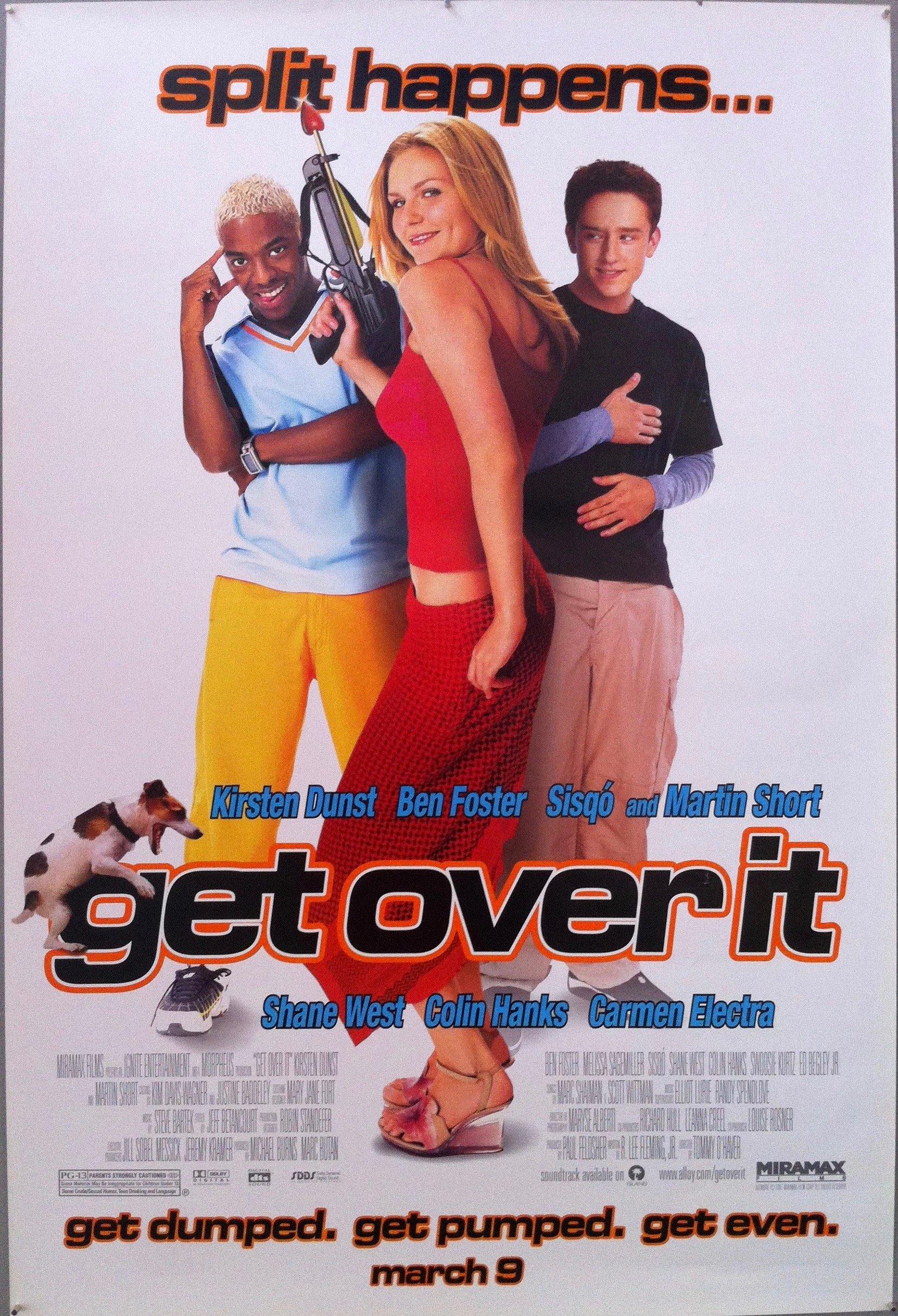 Get Over It movie poster [Kirsten Dunst, Ben Foster, Sisqo] 26x40 VG