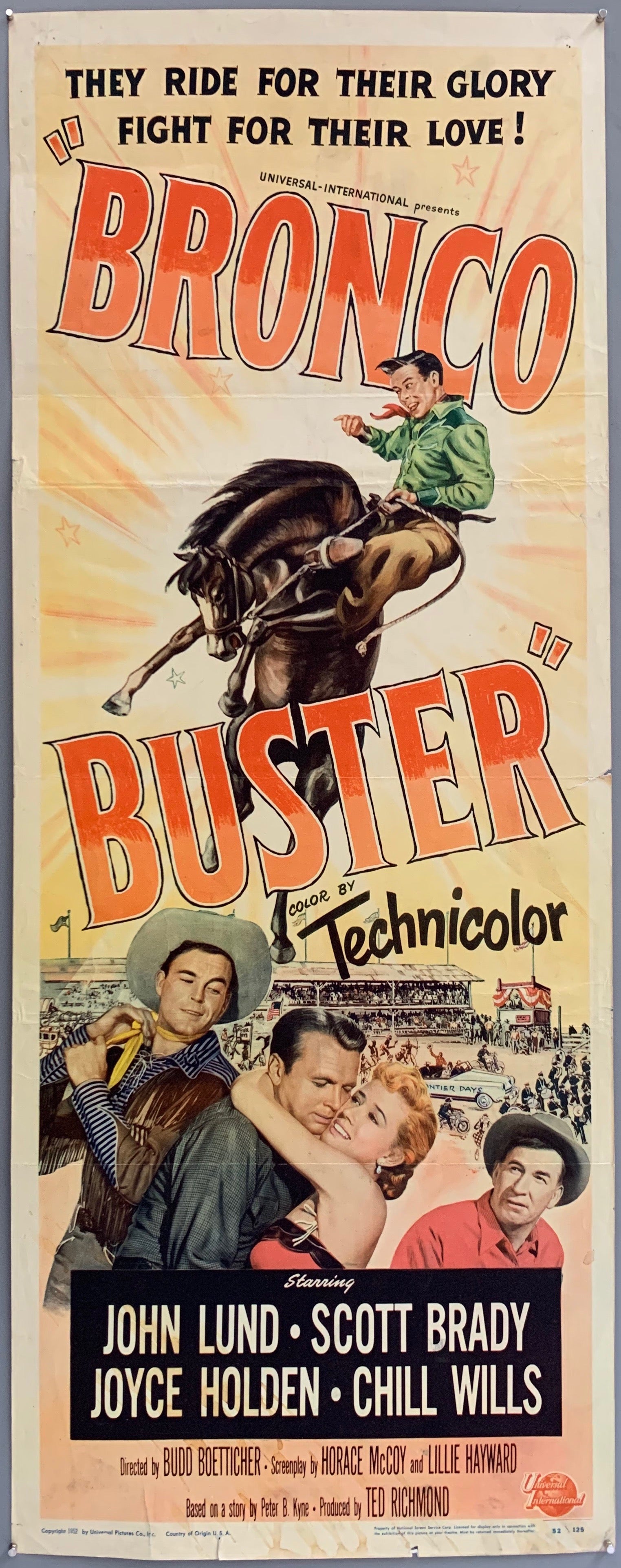 Bronco Buster Poster