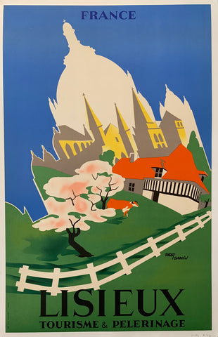 Link to  Lisieux Travel PosterFrance, c. 1940  Product
