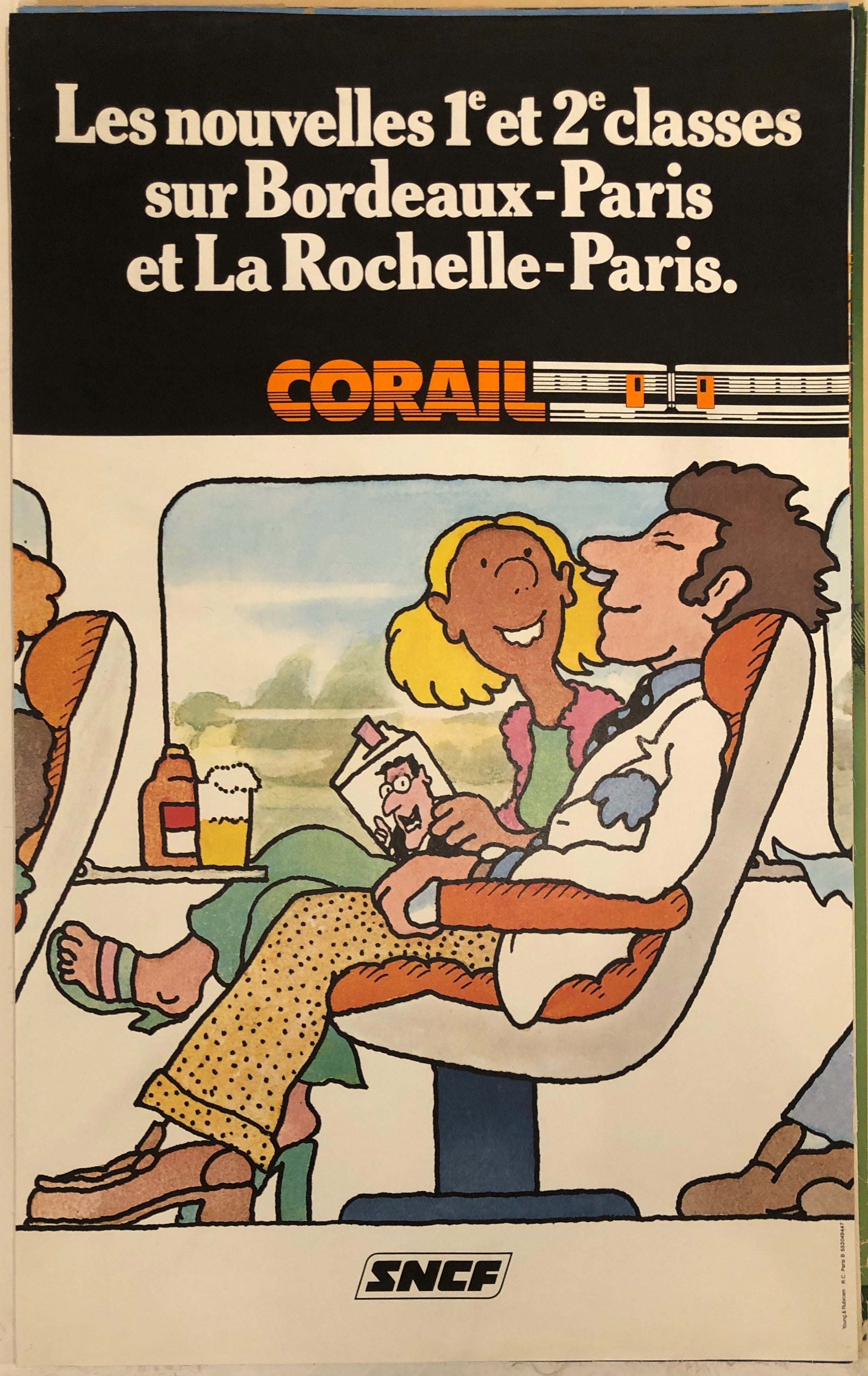 SNCF Corail Travel Poster