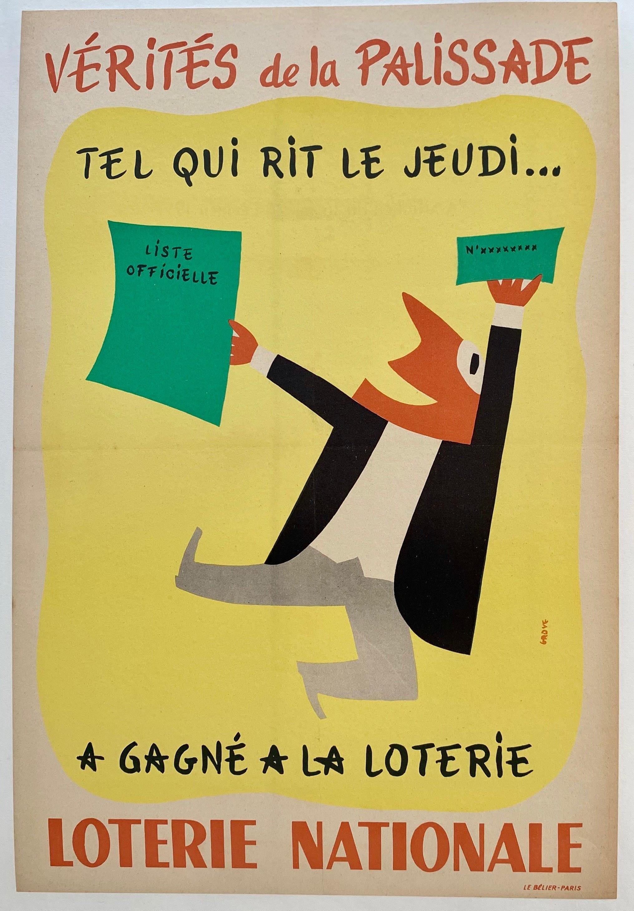 loterie nationale - Poster Museum