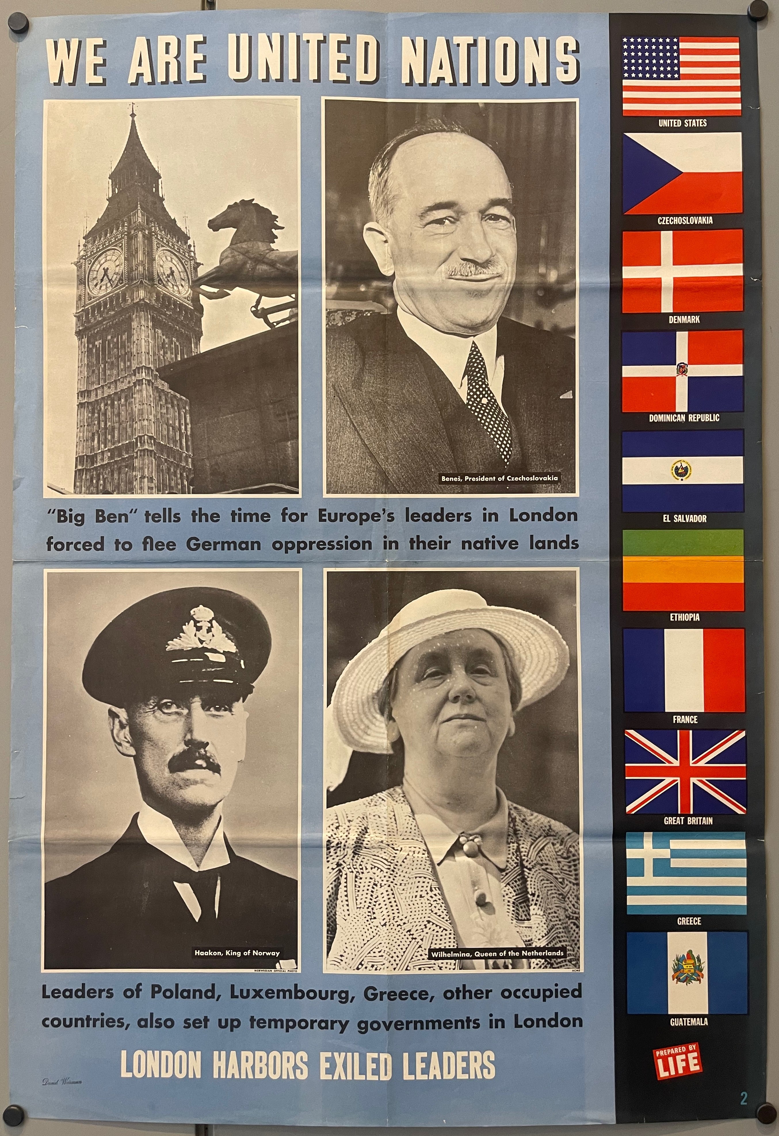 United Nations Life Magazine Poster #2