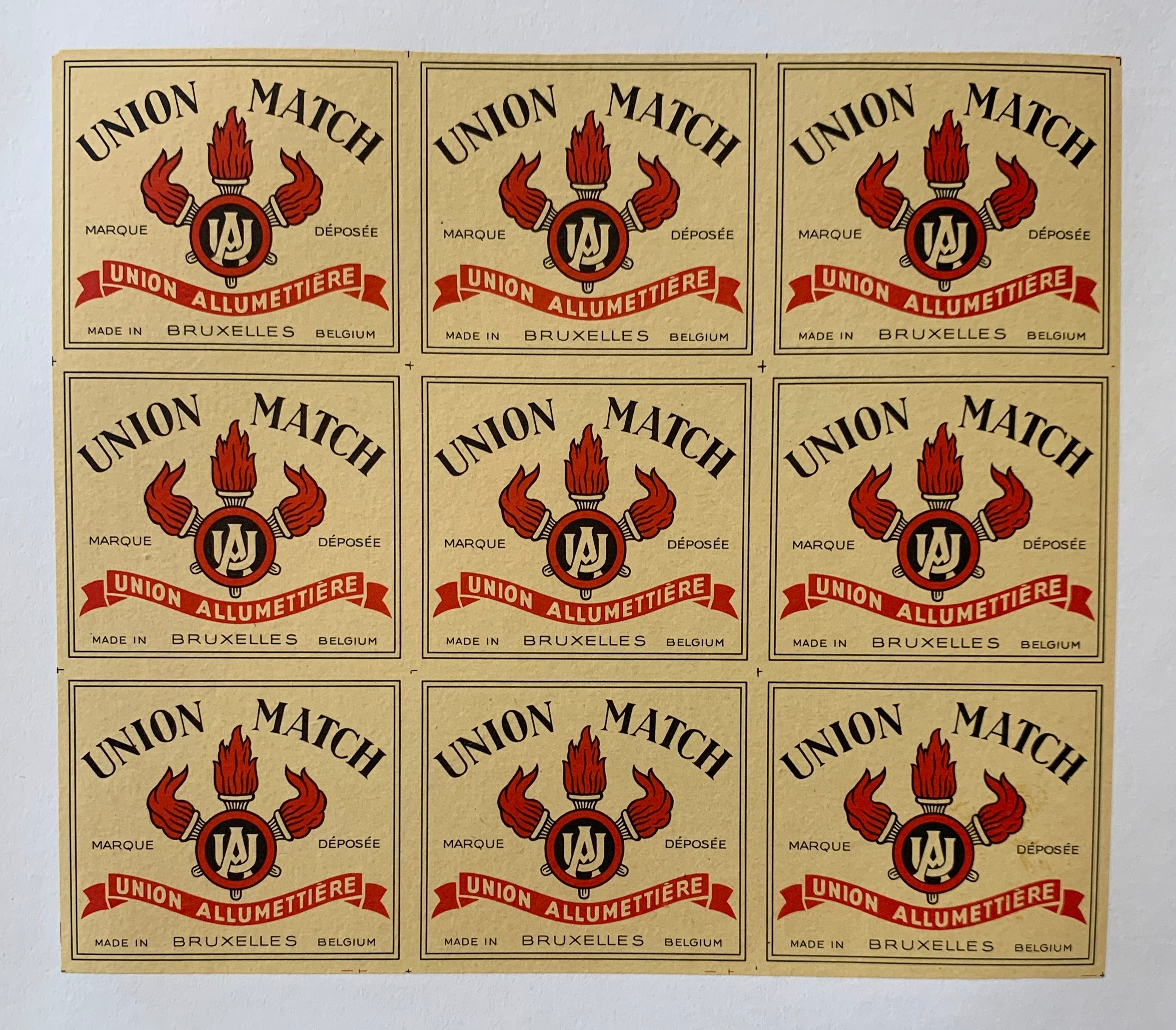 Union Match Poster