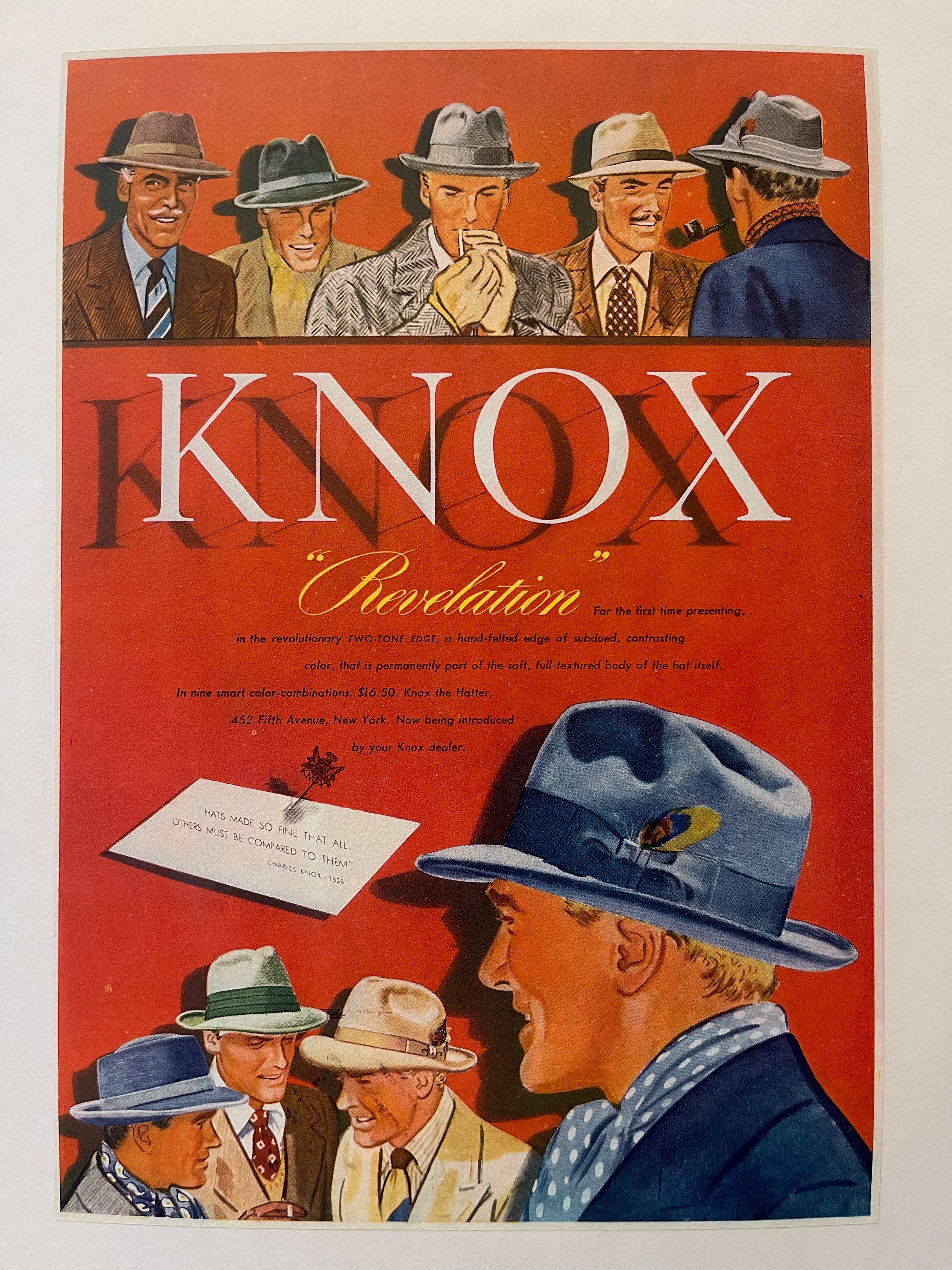Knox Hat Poster