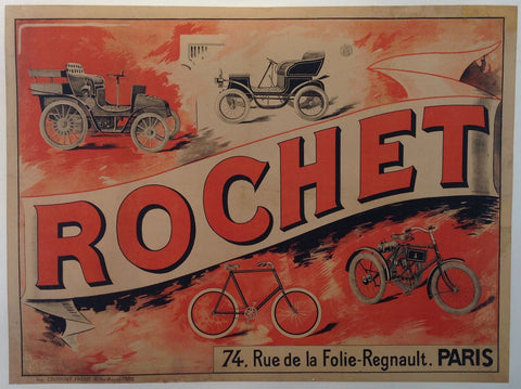Link to Rochet 74. Rue de la Folie-Regnault. ParisFrance, 1895 Product