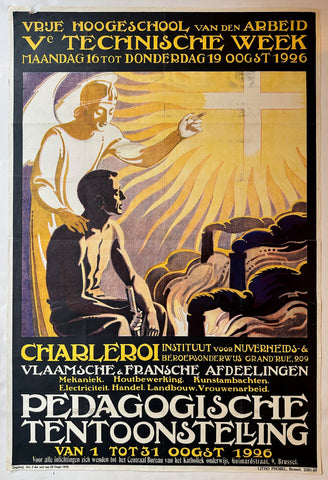 Link to  Pedagogische Tentoonstelling PosterBelgium, 1919  Product