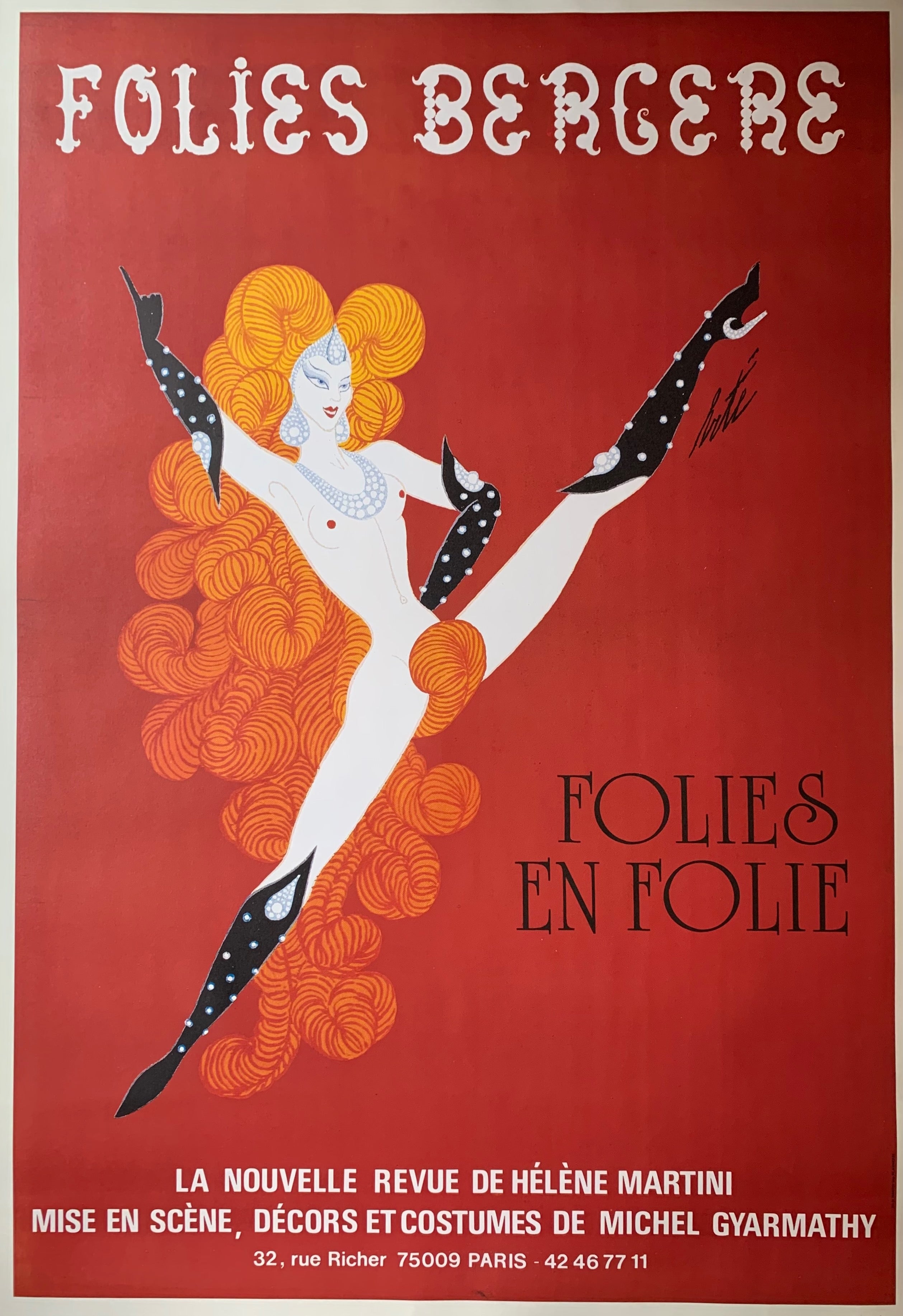 Folies Bergere Poster