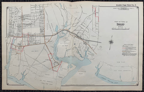 Link to Long Island Index Map No.2 - Plate 5 IslipLong Island, C. 1915 Product
