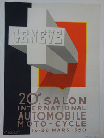 Link to  Geneve 20th Salon International Automobile Moto - Cycle ✓1950  Product