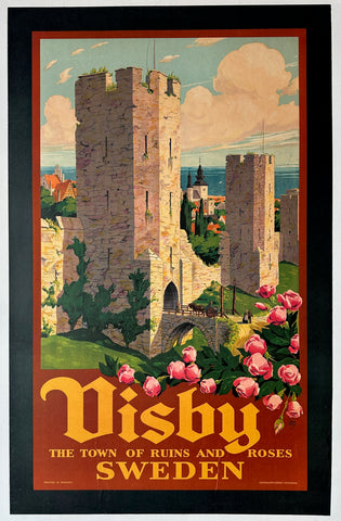 Link to  Visby Travel PosterSweden, 1937  Product