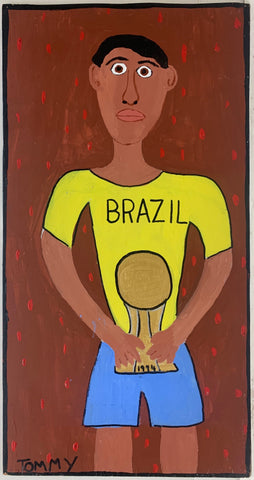 Link to World Cup Champs Brazil #70 Tommy Cheng PaintingU.S.A, 1994 Product