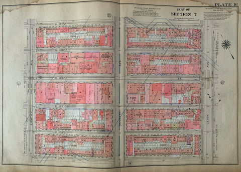 Link to Atlas of the City of New York Borough of the Manhattan (Volume 4)New York City, 1924 Product