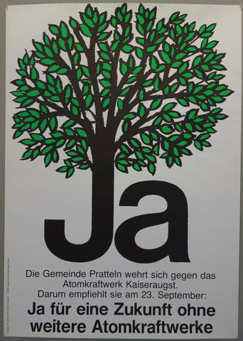 Link to Ja für eine Zukunft ohne weitere AtomkraftwerkeSwitzerland, 1984 Product