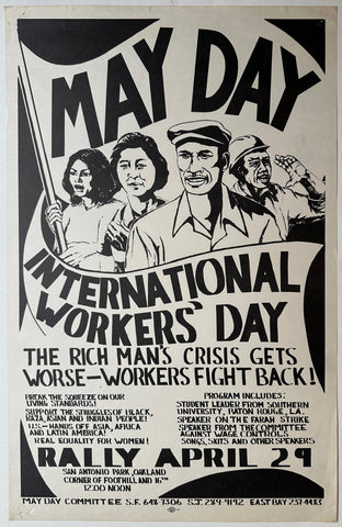 Link to  May Day International Workers' Day PosterUSA, c. 1980s  Product