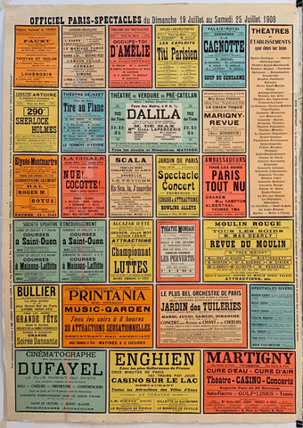 Link to  Paris Theatres 1908 (02)Paris Theatre, 1909  Product
