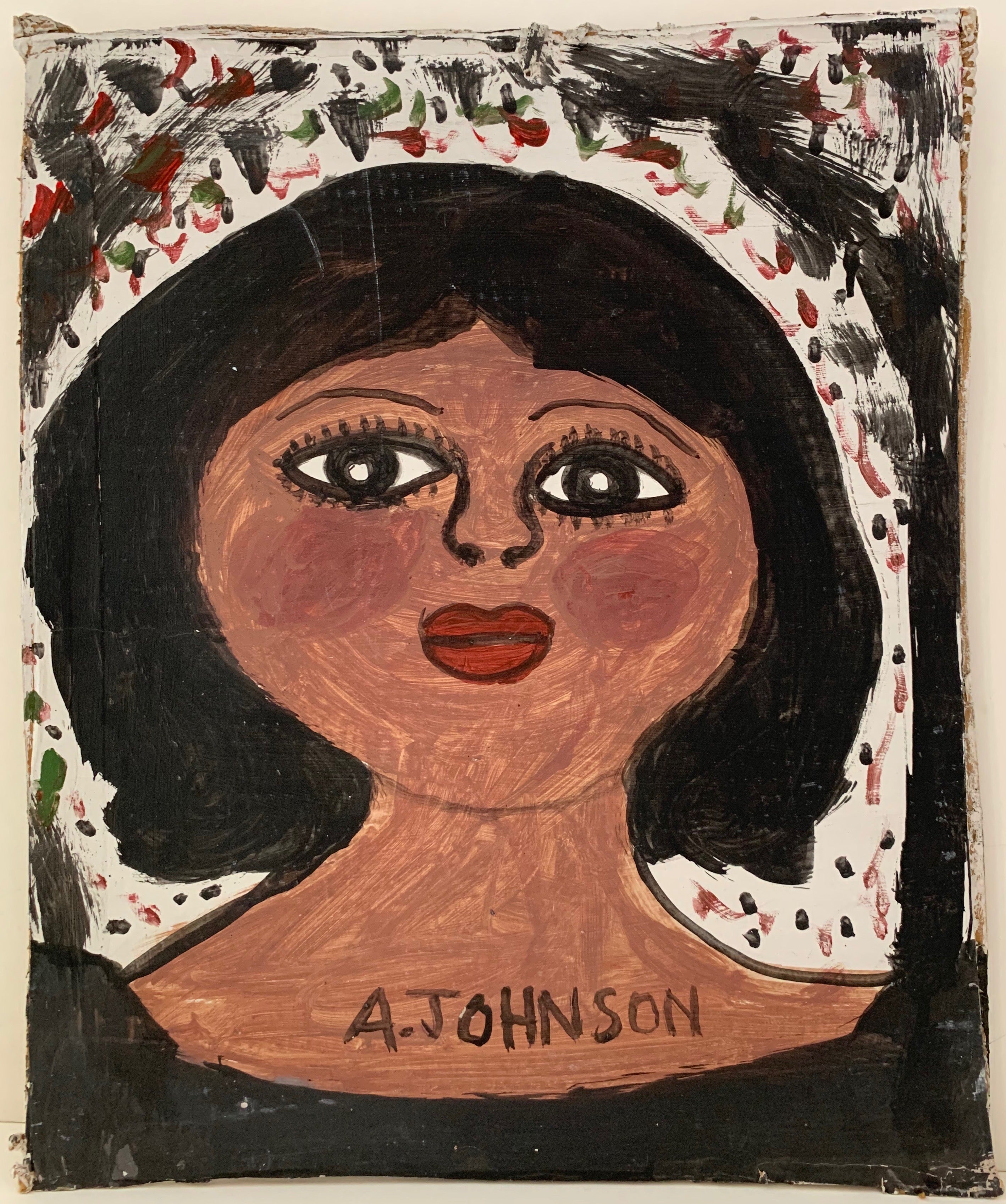 Woman Blushing Anderson Johnson Painting