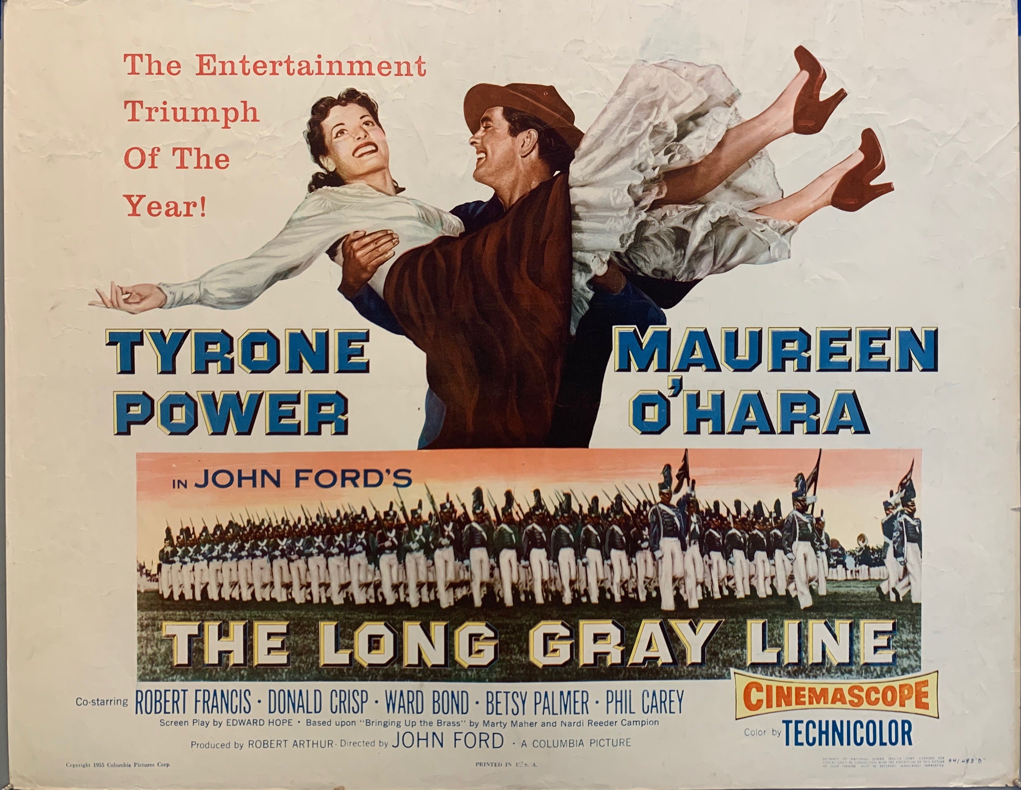 The Long Gray Line Film Poster – Poster Museum