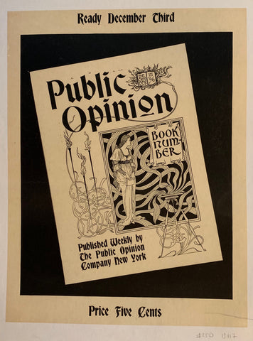 Link to  Public Opinion Print ✓U.S.A., 1896  Product