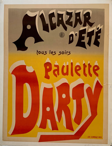 Link to  Alcazar D'ete tous les soirs Paulette DartyFrance  Product