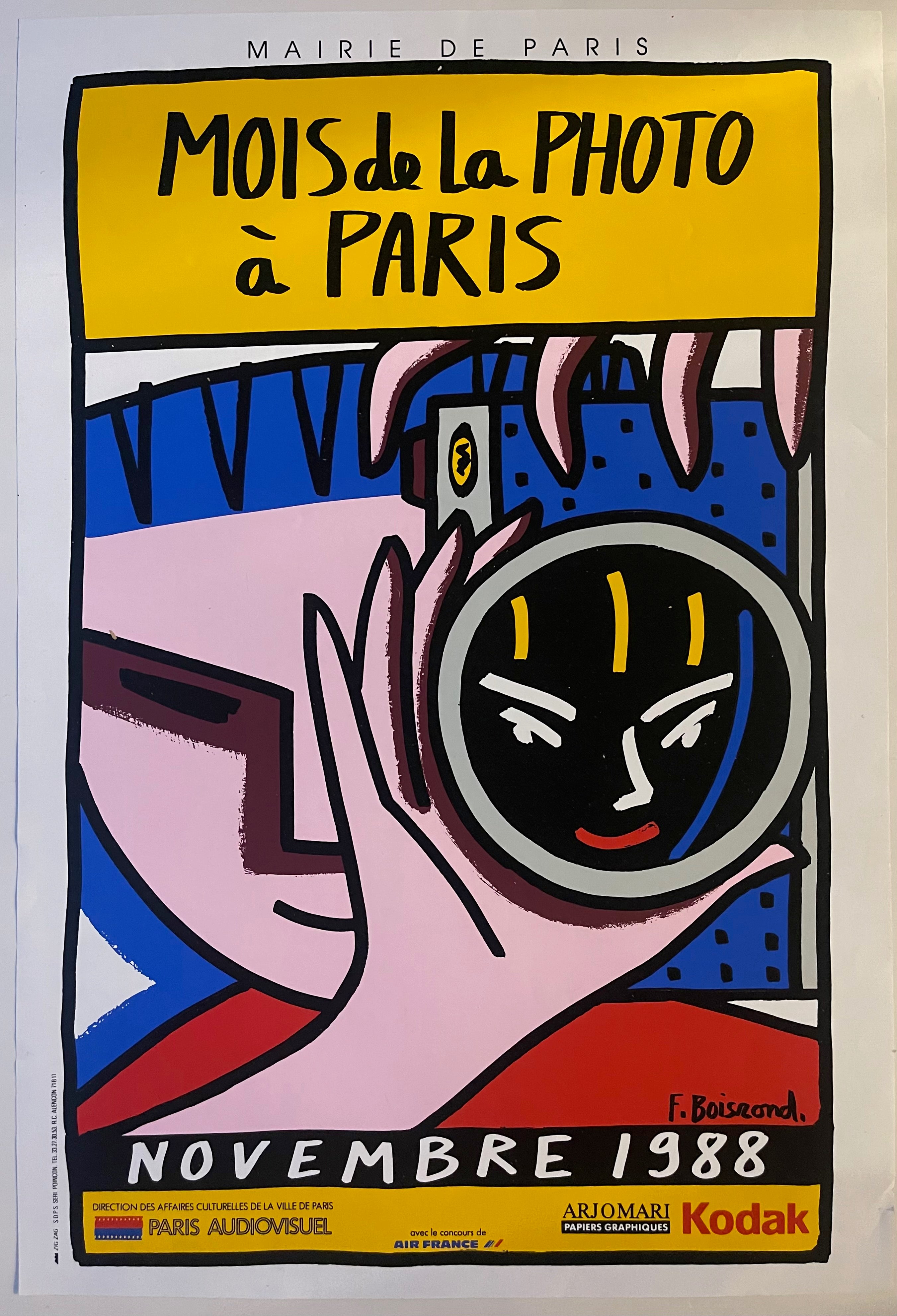 Mois de la Photo à Paris 1988 Poster