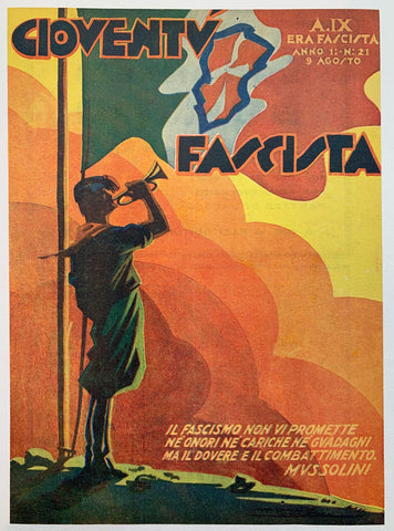 Link to  Gioventu Fascista Magazine - August 1931, Vol. 21 ✓Italy, C. 1936  Product