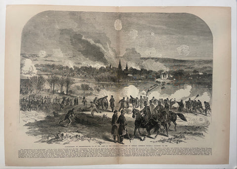 Link to Frank Leslie's 'Bombardment of Fredericksburg, VA'U.S.A., 1862 Product