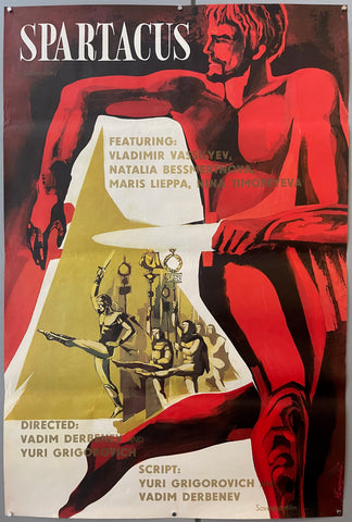 Link to  Spartacus Ballet-Film PosterRussia, 1977  Product