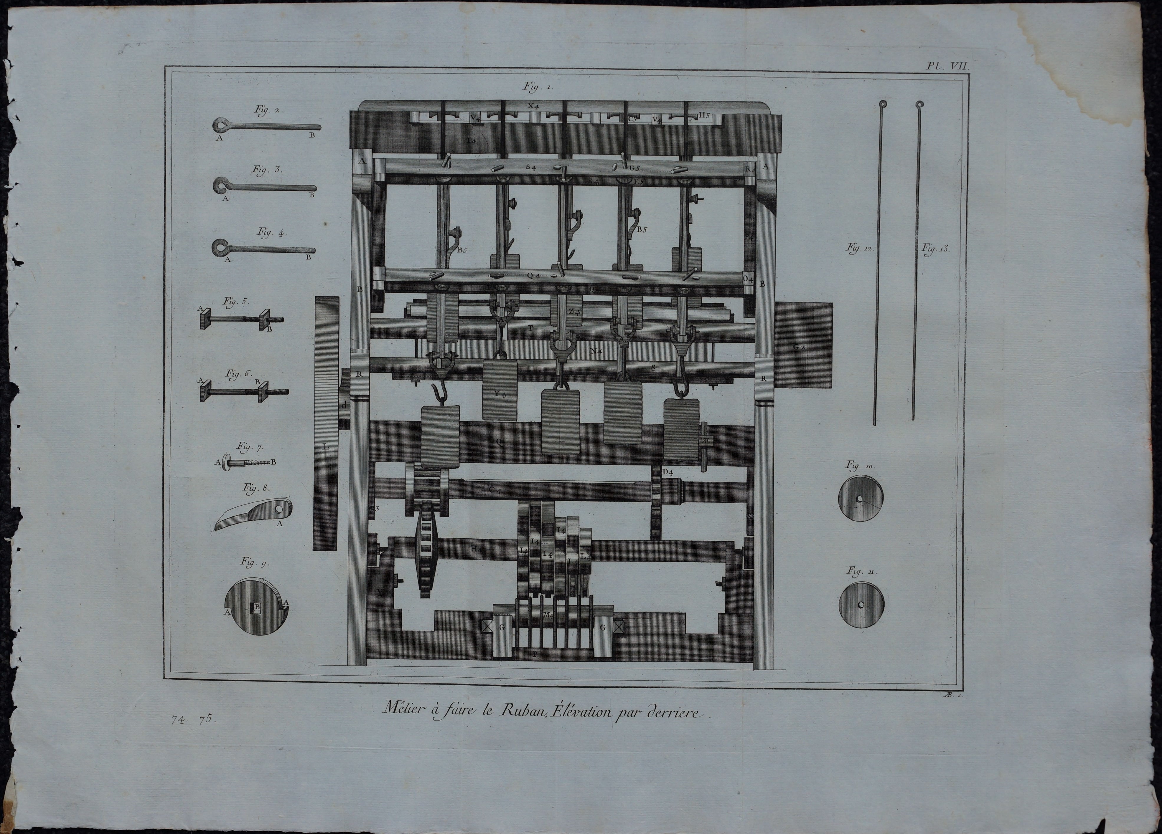 French Engraving Plate VII