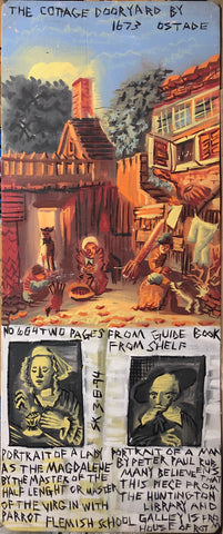 Link to The Cottage Dooryard Recreation #04 Steve Keene PaintingU.S.A, c. 1994 Product