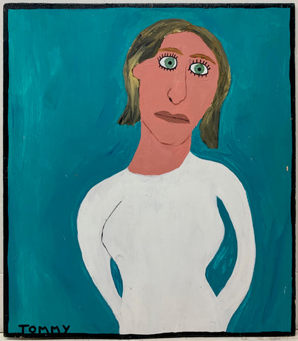 Link to  Girl in White #42 Tommy Cheng PaintingU.S.A, c. 1994  Product