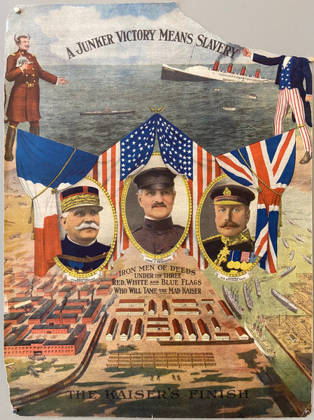 LAZAR une ville,une histoire 大判ポスター A Junker Victory Means Slavery Poster – Poster Museum