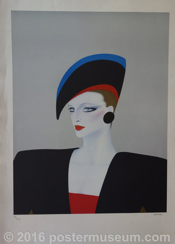 Link to  Woman with Red, Blue and Black HatFashion c. 1980  Product