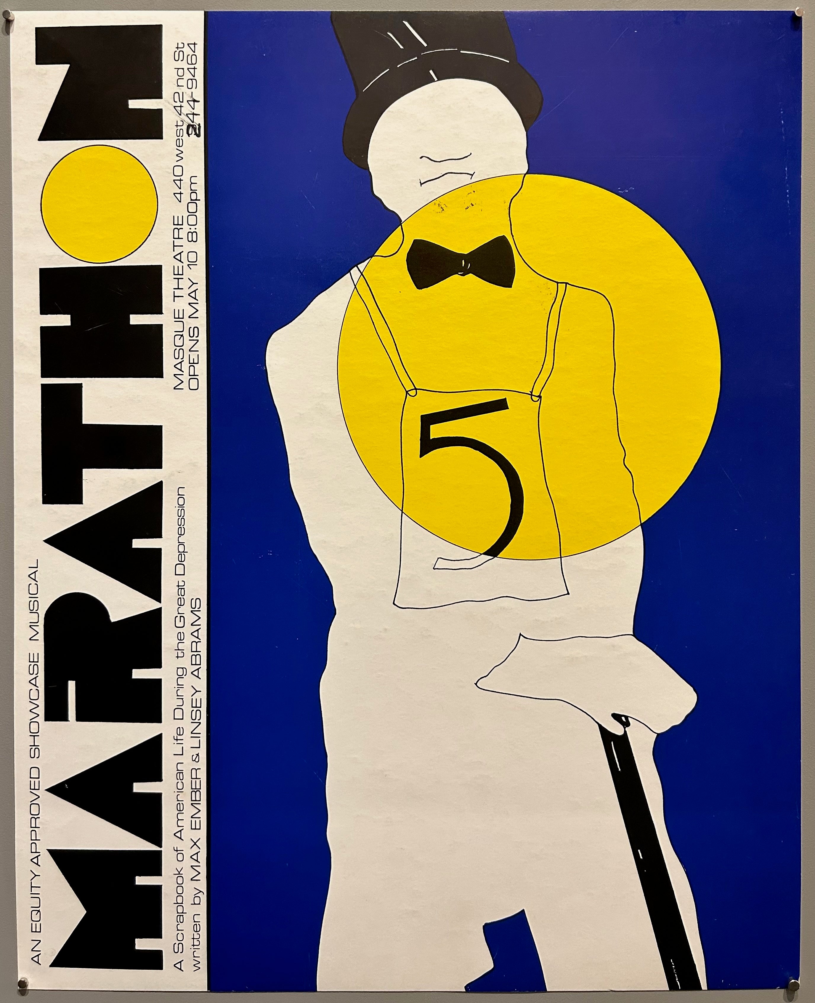 Marathon Masque Theatre Poster