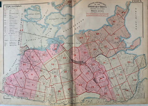 Link to Atlas of the City of New York Borough of the Bronx (Volume 3)New York City, 1927 Product
