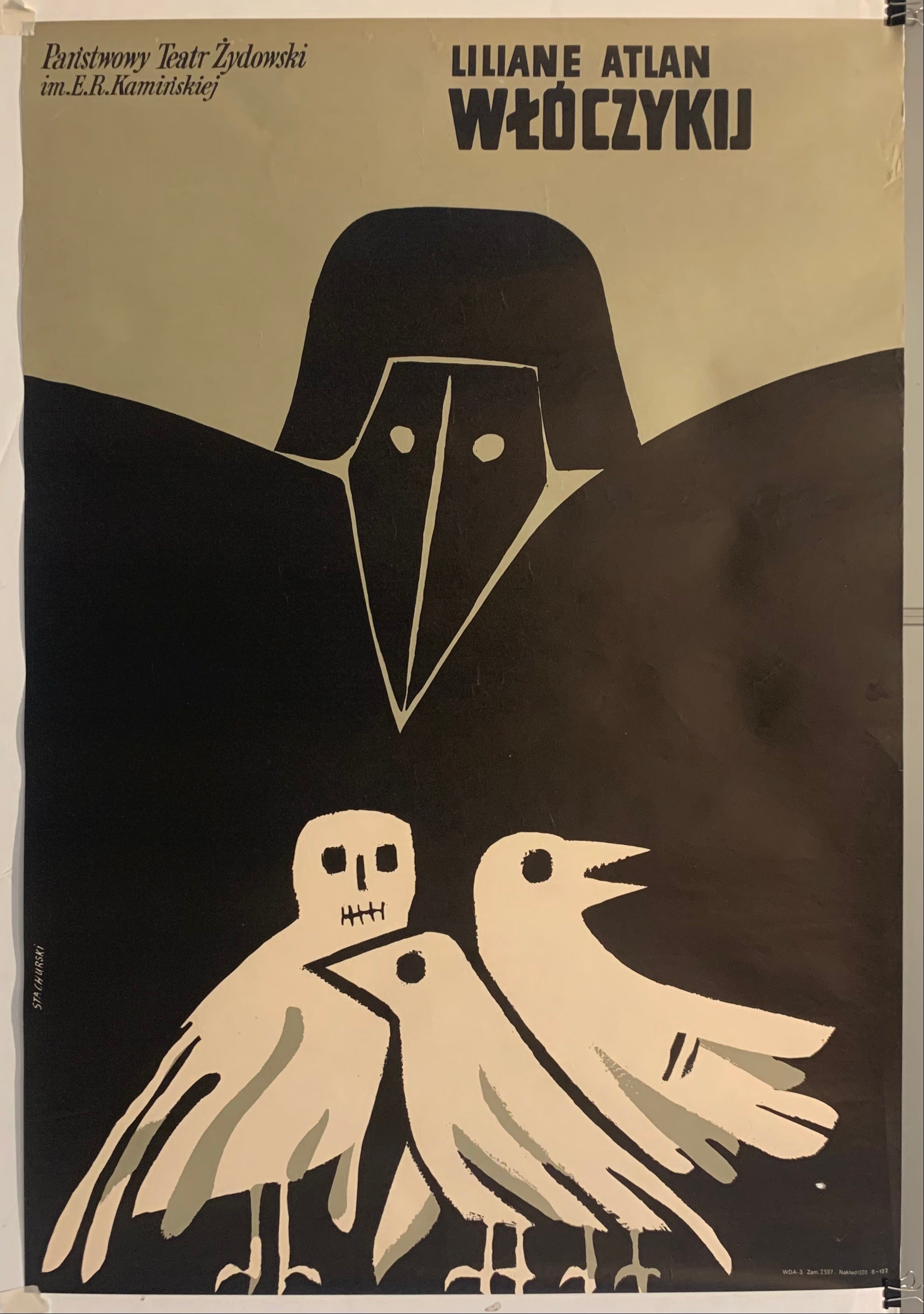 Liliane Atlan Włoczykij Poster