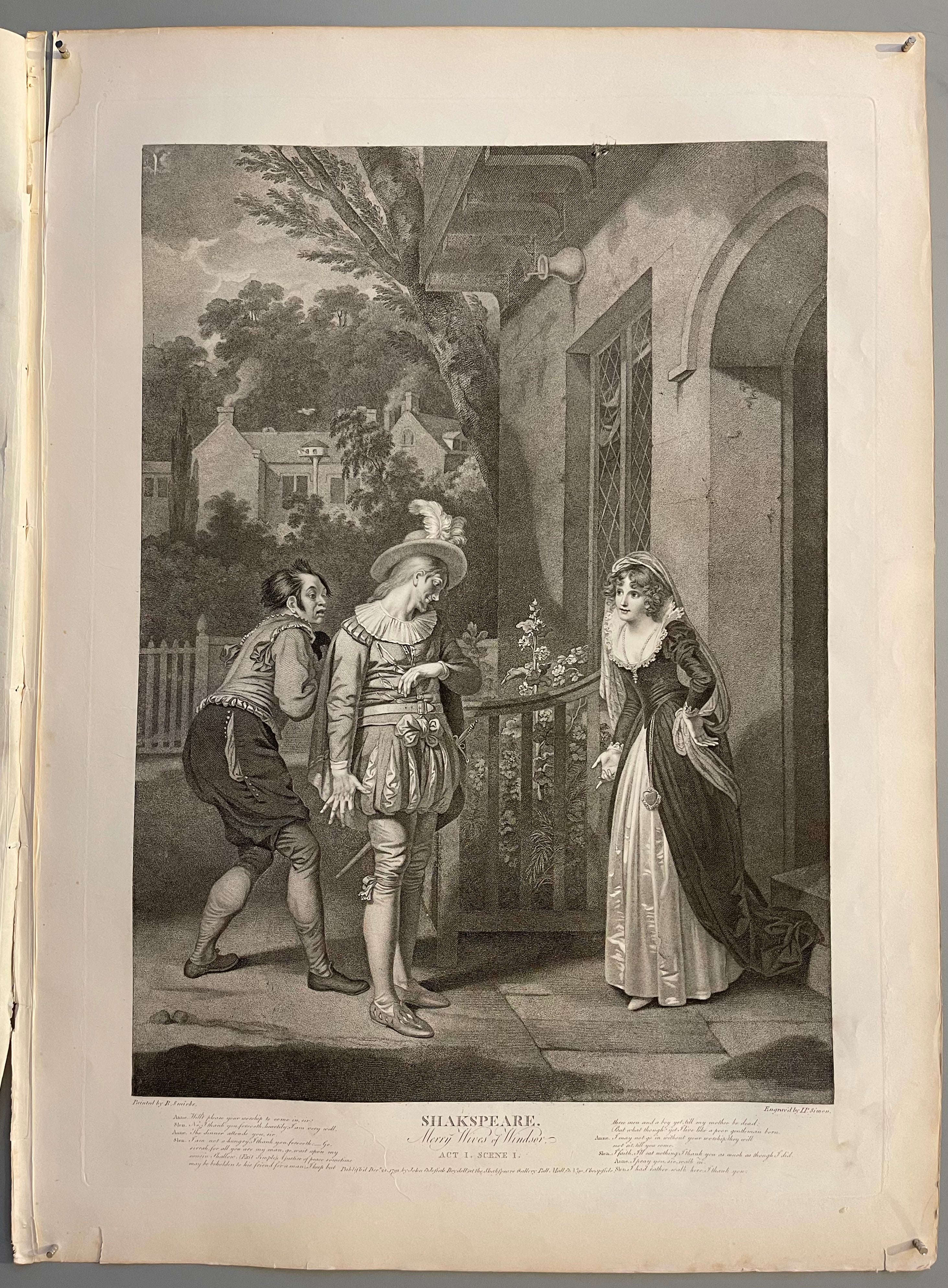 Shakespeare's Merry Wives of Windsor; Act I, Scene I